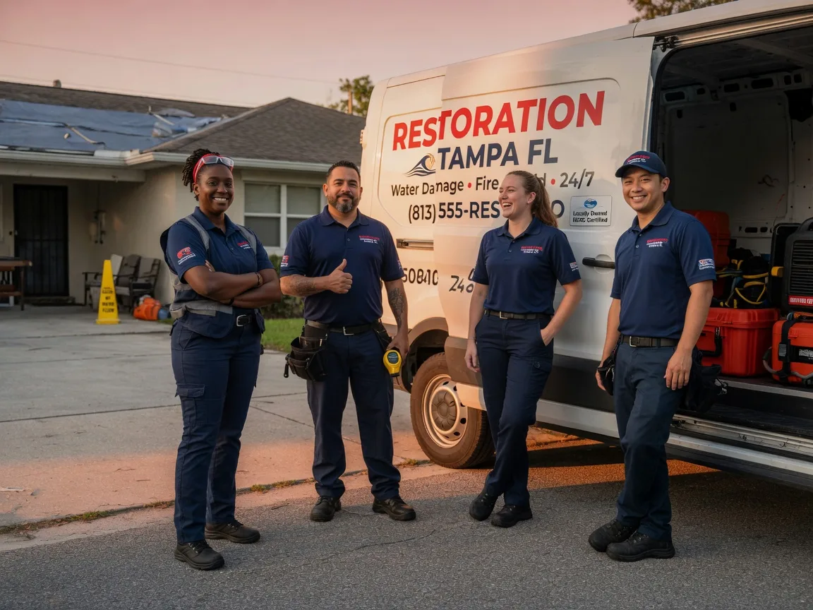 Water Damage Restoration company in Erbacon, WV